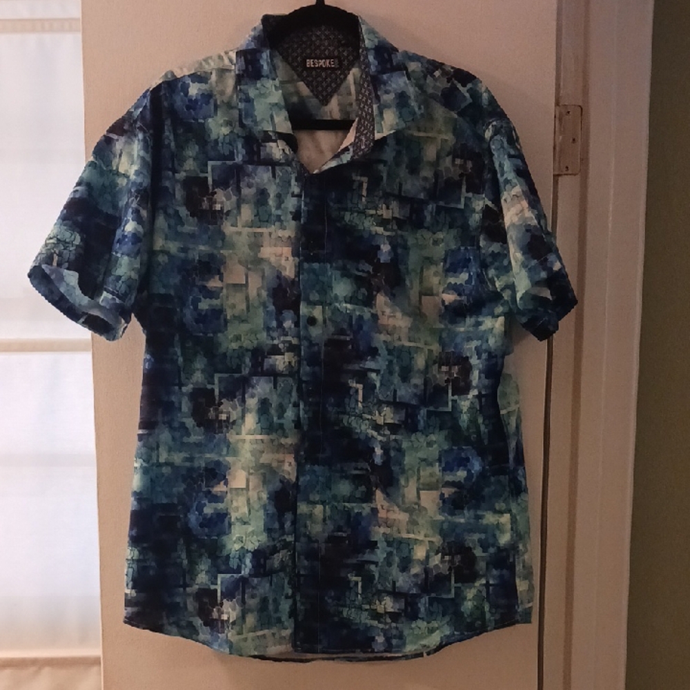 BeSpoke Men's Blue Shirt